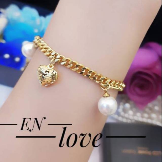 Xuping set perhiasan lapis emas 24k 2825