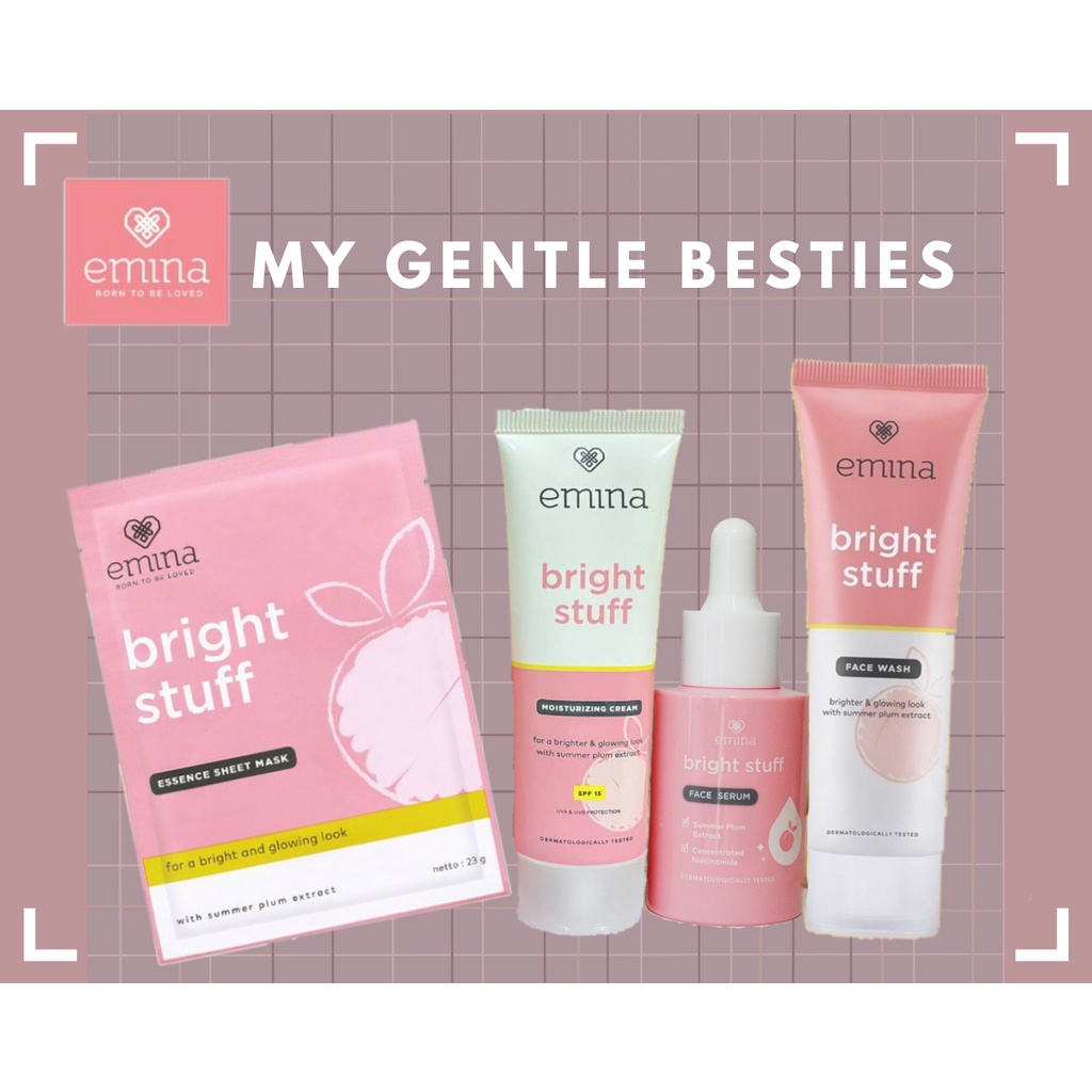 Emina Paket Bright stuff 4 In 1