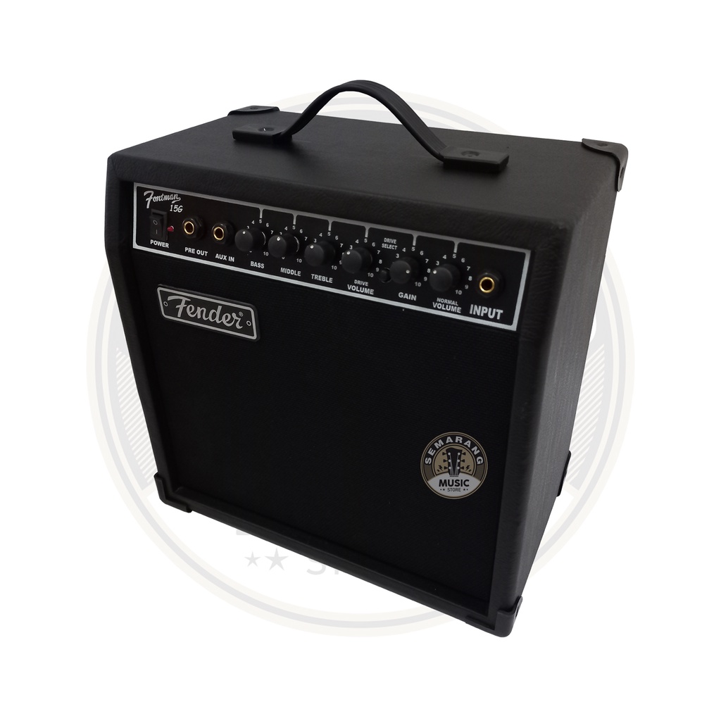 Ampli Gitar Bass Keyboard Speaker 8&quot; inch Amplifier Gitar Clean dan Distorsi Effect Amply Gitar Termurah Berkualitas