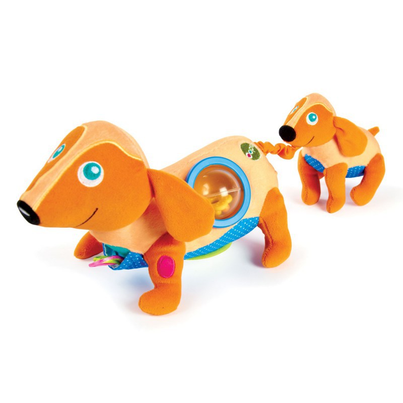 OOPS Boneka Rattle Multi Fungsi - Dog Happy