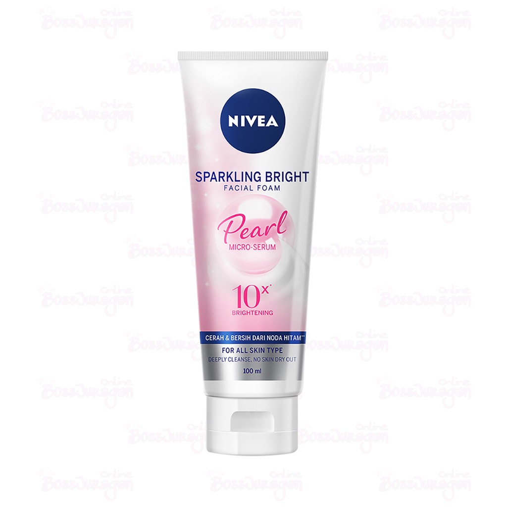 (BOSS) NIVEA Sparkling Bright Pearl Facial Foam 100ml