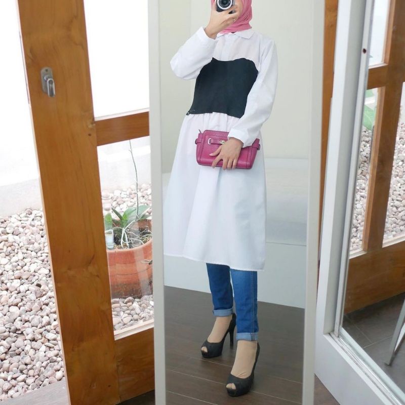 [A.D.A] GIO TUNIK ATASAN LONG TUNIK FASHION MUSLIM WANITA TERLARIS