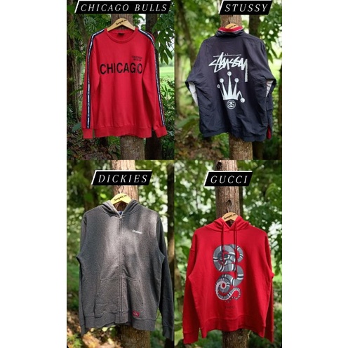 CHICAGO BULLS/STUSSY/GUCCI/DICKIES RARE ITEM ORIGINAL