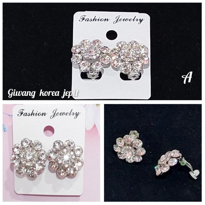 [DISCOUNT QQN84] GIWANG/ ANTING PENGANTIN WEDDING PESTA ANTING FASHION KOREA Harga Murah