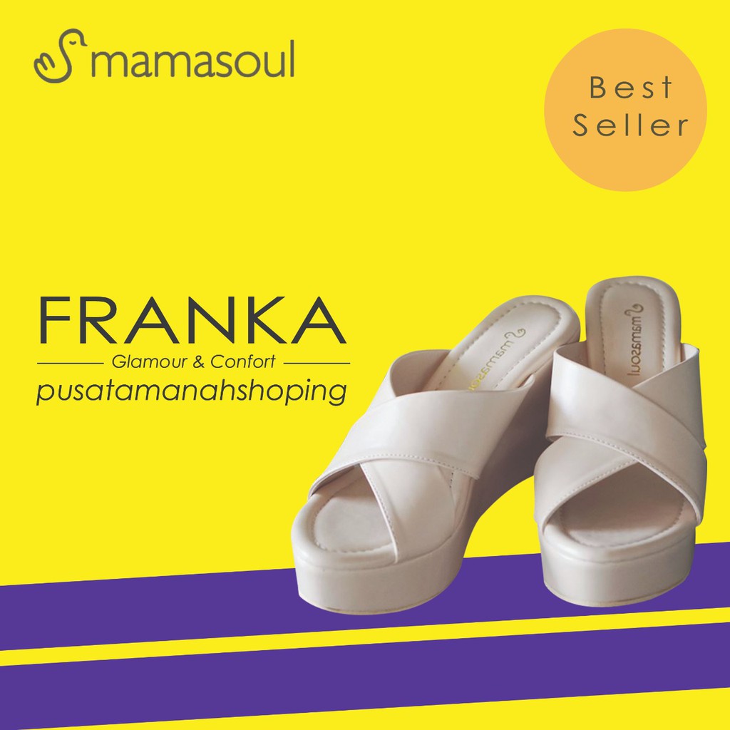 SANDAL WEDGES MAMASOUL = FRANKA