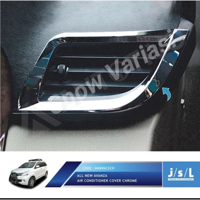 ALL NEW AVANZA / XENIA RING AC GARNISH CROME COVER