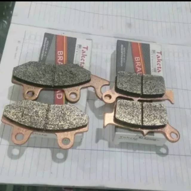 kampas rem kawasaki klx 250 dtracker 250 depan belakang / discpad klx 250 / hanpas klx 250