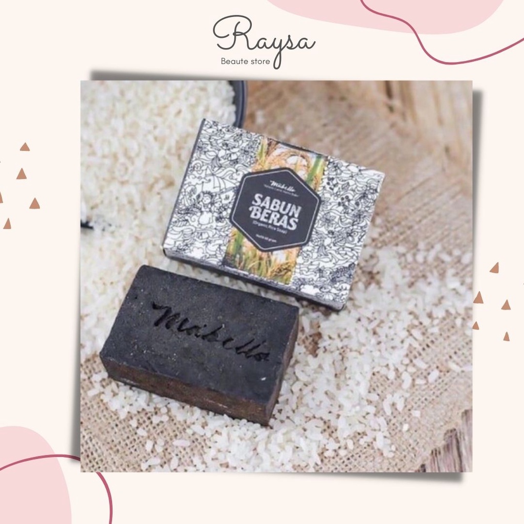 Mabello sabun beras viral tiktok Mabello sabun hitam sabun beras hitam pengganti lulur melunturkan d
