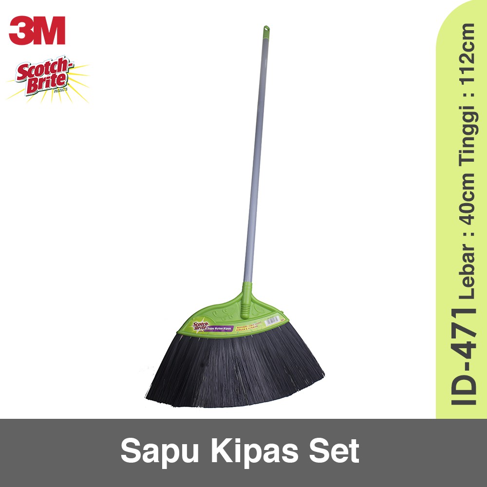 Ktmstore  Scotch Brite ID471 Sapu Nylon Kipas Set