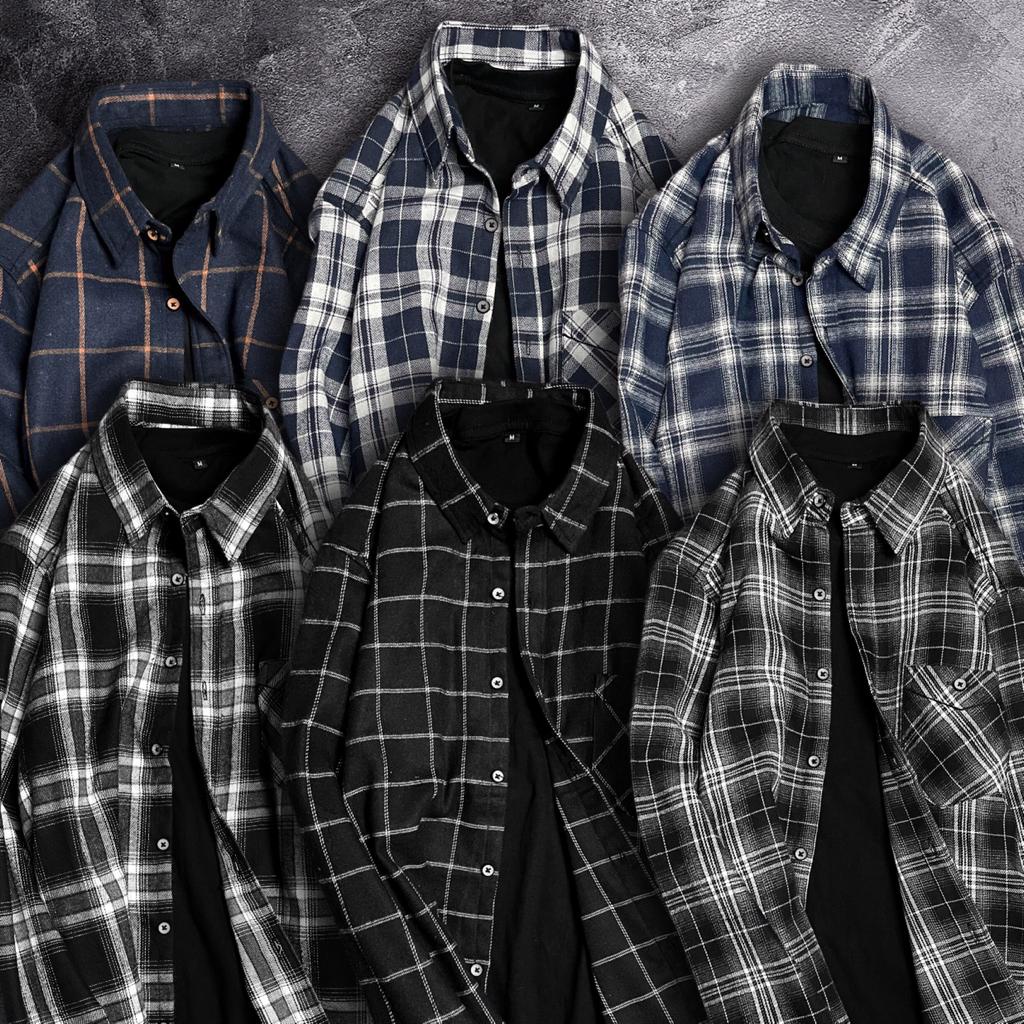 FLANNEL SHIRT / KEMEJA FLANNEL / KEMEJA PRIA