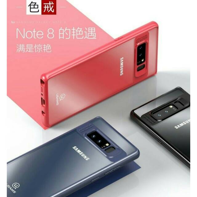Samsung Galaxy Note 8 case cover usams mant Series slim back samsung galaxy note 8 note8