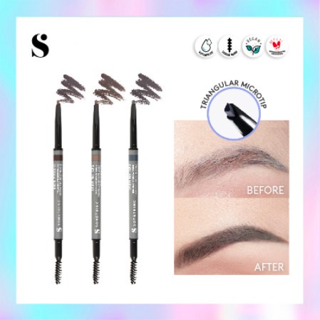 ★ BB ★ SOMETHINC BROW MATTERS Retractable Triangle Eyebrow - Pensil Alis Tip Segitiga