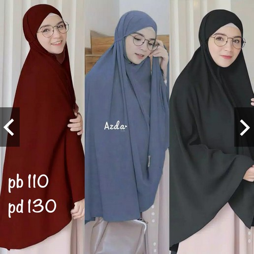 JILBAB SYARI BERGO MARYAM WOLFISH JUMBO XXXL