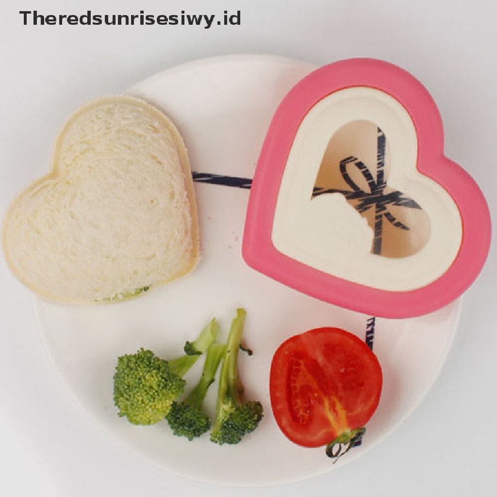 # Alat Rumah Tangga # Cetakan Pemotong Roti Sandwich Bentuk Hati DIY