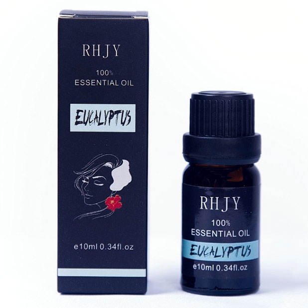 (MAINANKYU) Overview of Taffware HUMI Pure Essential Oils Minyak Aromatherapy Diffusers 10ml Eucalyptus - RH-11