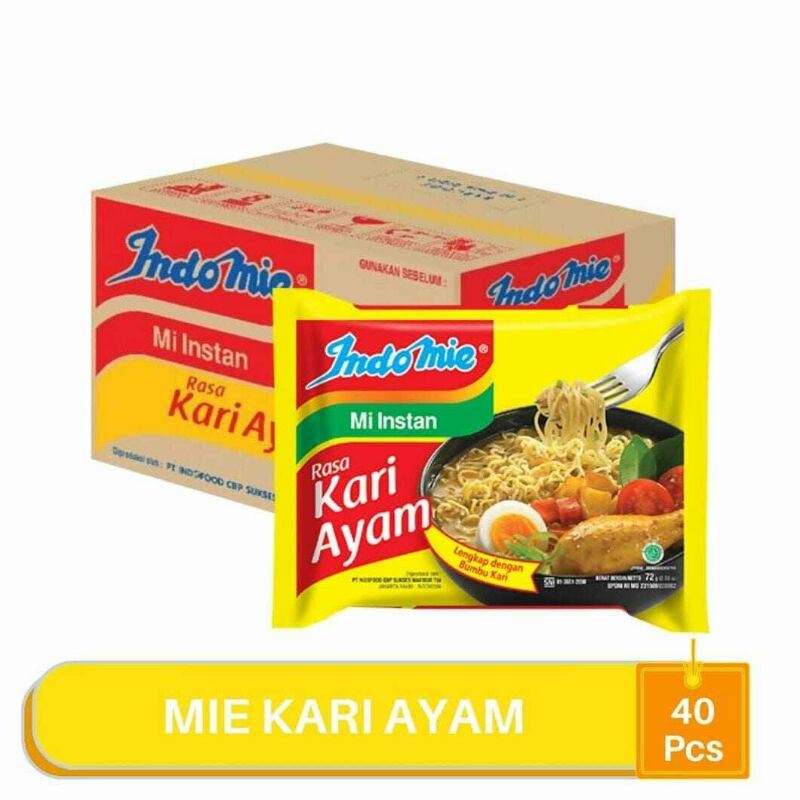 

Indomie Kari Ayam 1 Dus isi 40 pcs