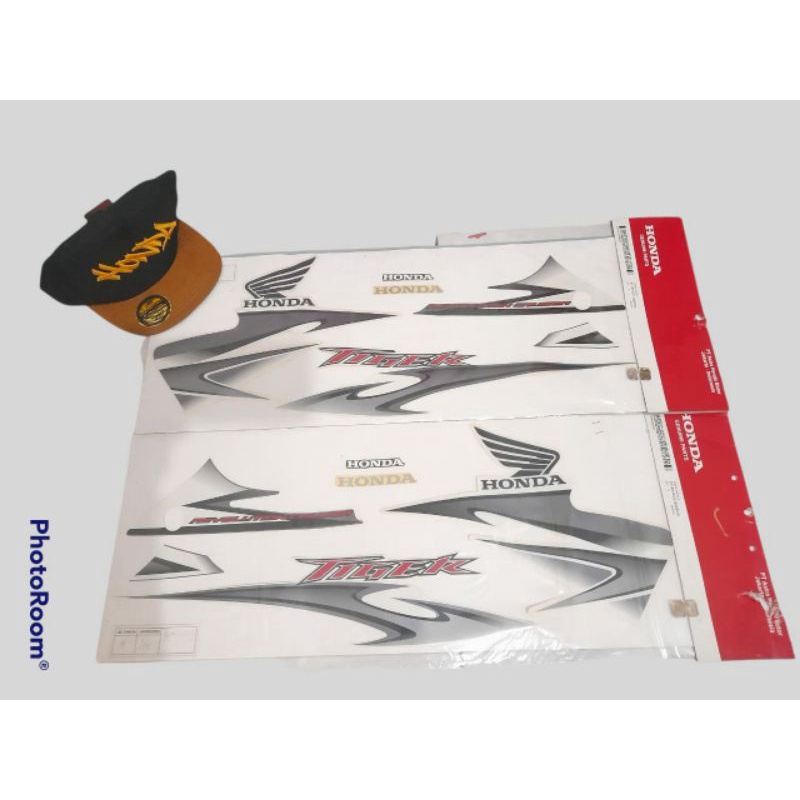 stiker body stiker striping list body honda tiger revo tirev ori original