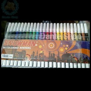 

Ready Stok Spidol Snowman Set 24 Warna Diskon
