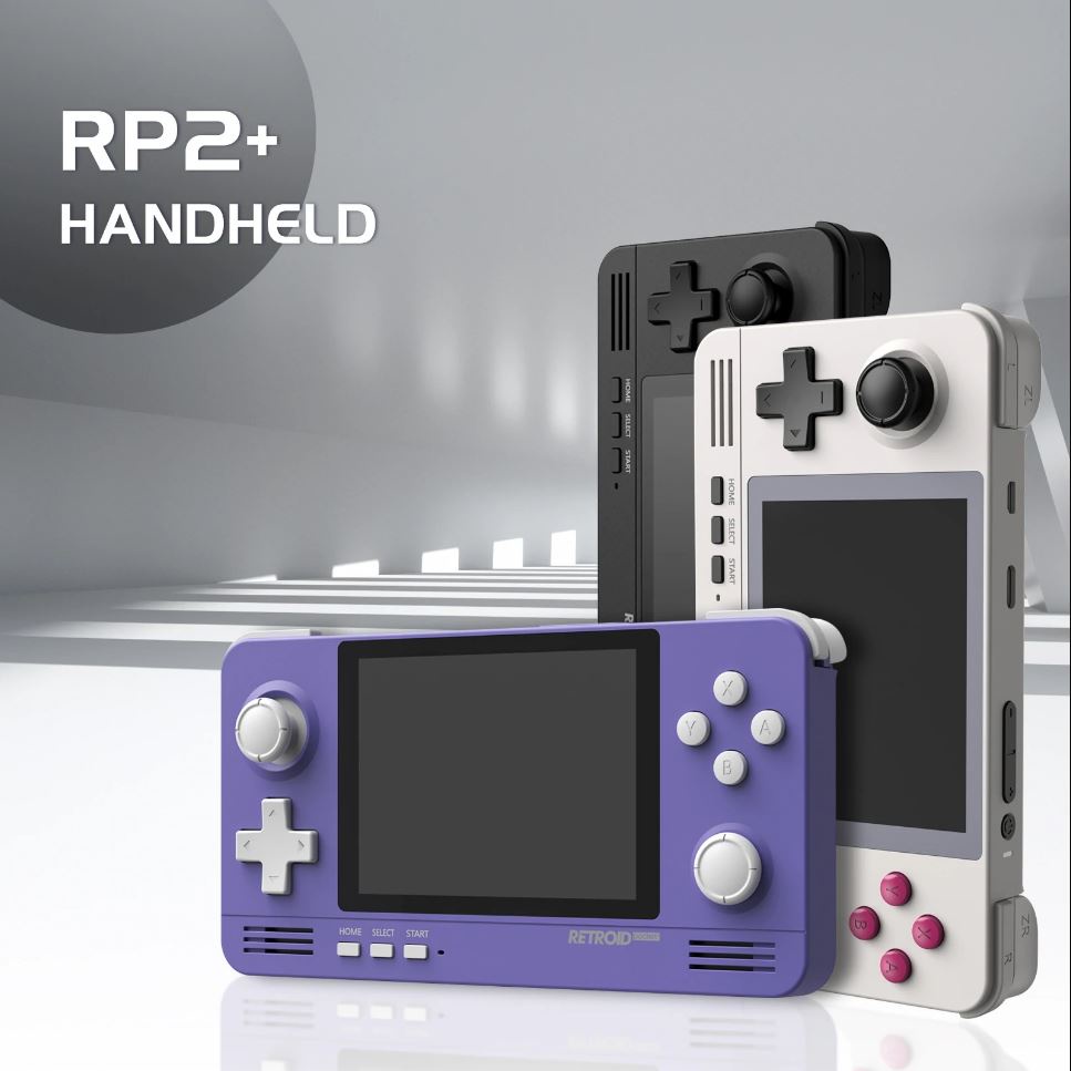 Retroid Pocket 2 Plus Pocket 2+ Handheld Retro Gaming System Video Game Console Classic Mini Portable gaming