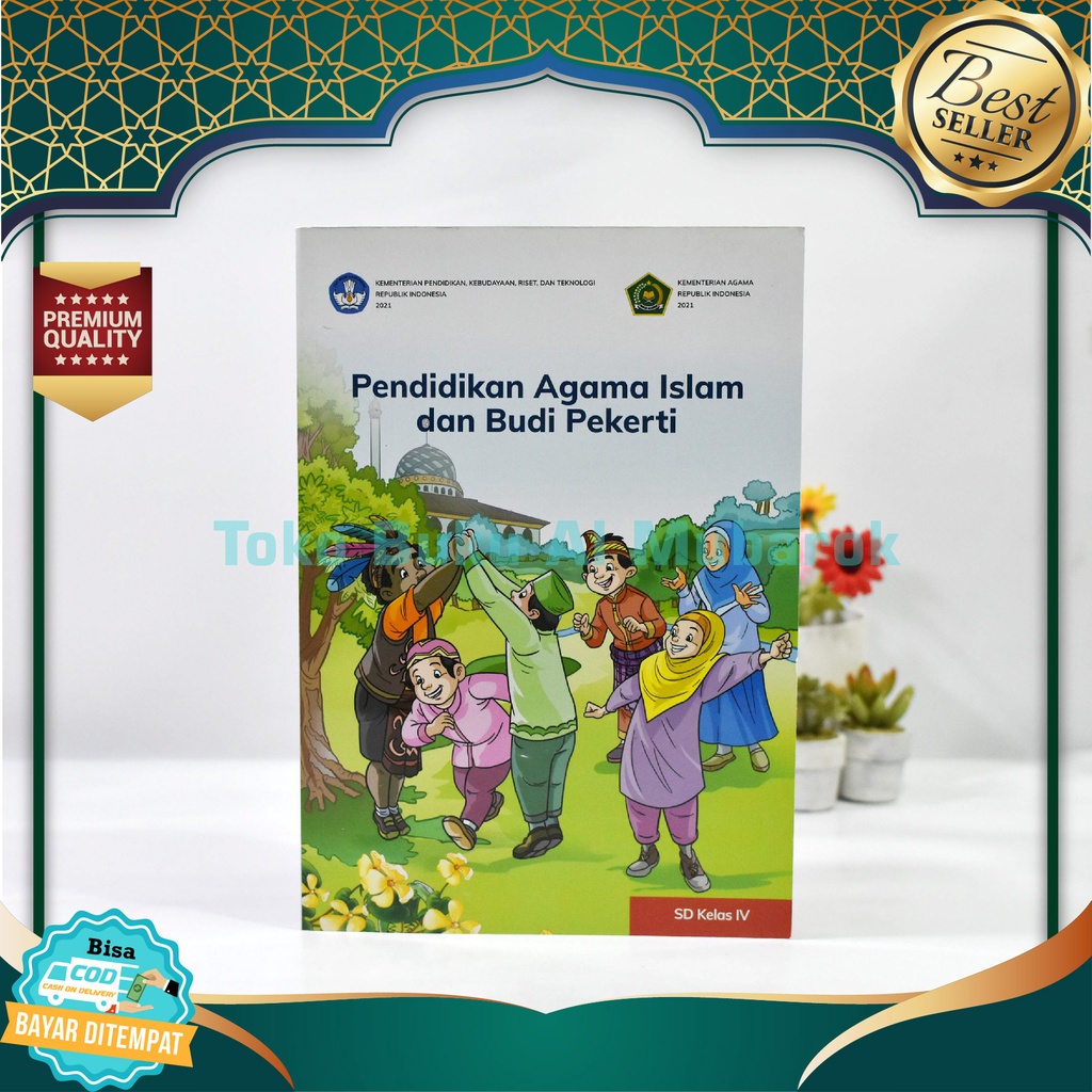 Buku Pelajaran Siswa SD Kelas 4 IV Kemendikbud Mapel Pendidikan Agama Islam dan Budi Pekerti PAI Kur