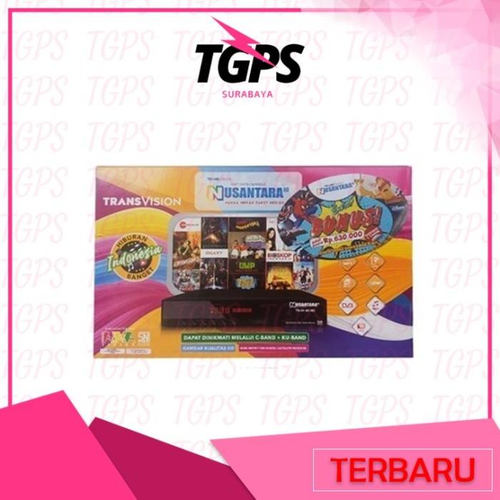 Top Transvision Nusantara Hd Receiver Parabola Gratis Premium Termurah
