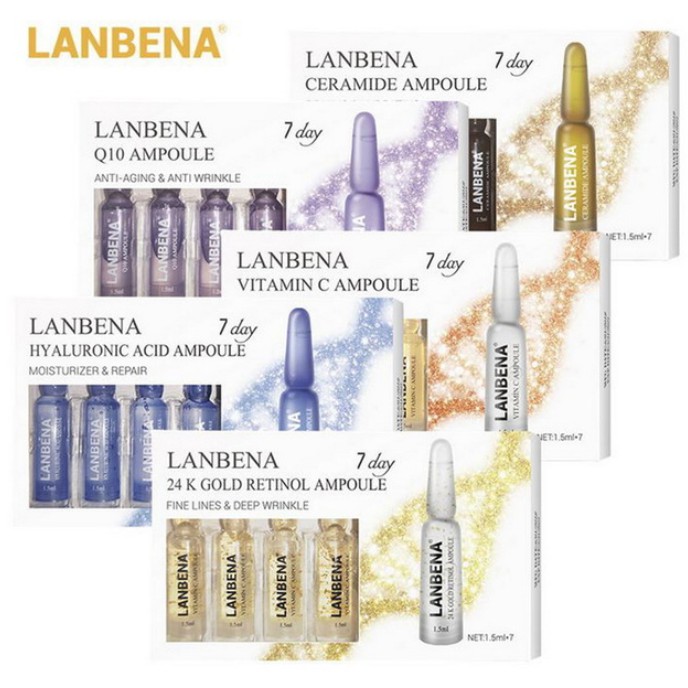 LANBENA SERUM 7 days / repair moisturizer / fine lines / wrinkle / brightern / hydrating