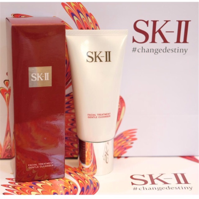 SK-II SKII Facial Treatment Gentle Cleanser 120gr sabun cuci muka FTGC