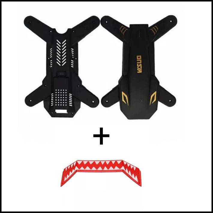 HOT SALE VISUO BATTLE SHARK XS809S RC DRONE QUADCOPTER SPARE PARTS BODY COVER TERBAIK
