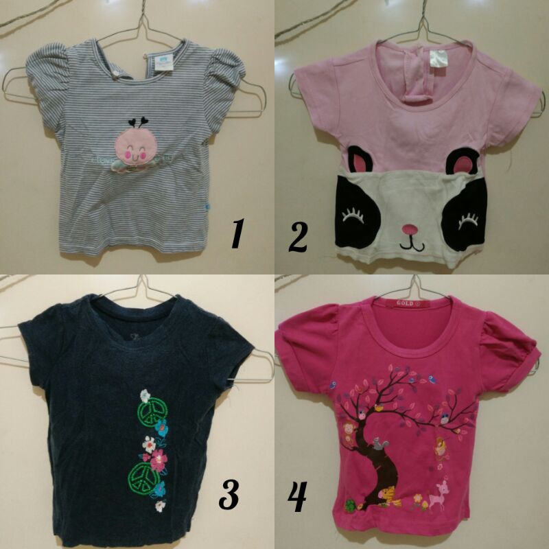 Baju bayi perempuan murah umur 3 bulan - 12 bulan