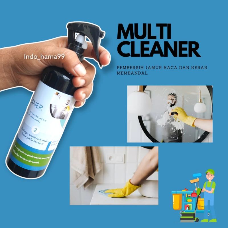 SPRAY PEMBERSIH KERAK,JAMUR KACA MULTI FUNGSI ISI 250ML