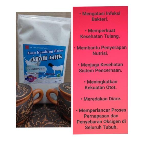 

[KODE WNRDQ] Susu Kambing Ettawa Kiloan Grade 1