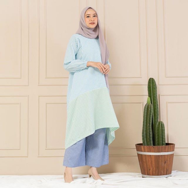 Kiko tunic blue by ema.daily | ema daily