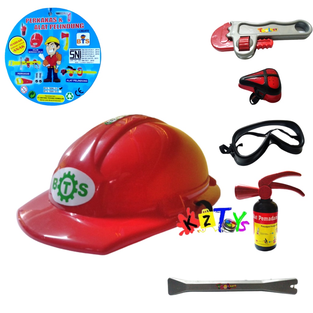 MAINAN ANAK PERKAKAS HANDY PERKAKAS TANGAN KONSTRUKSI