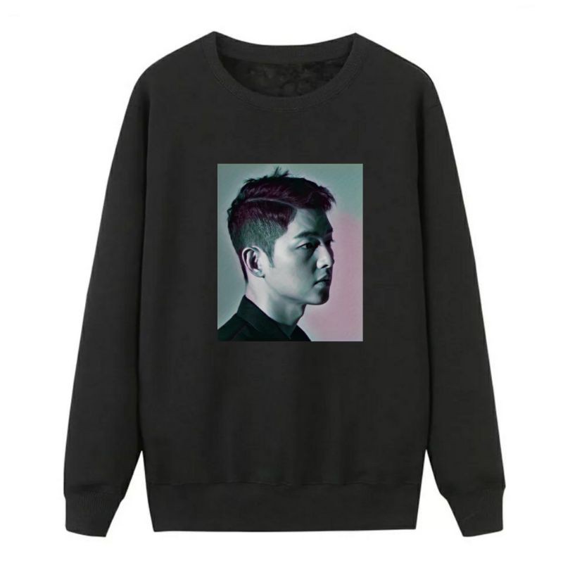 SONG JOONG KI SWEATER UNISEX KOREA TEBAL TERLARIS'