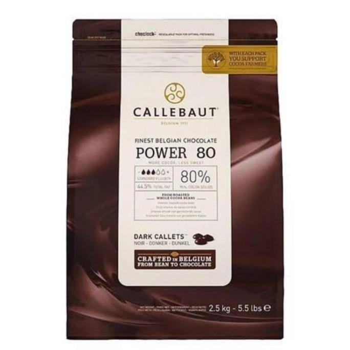 

BAREY CALLEBAUT POWER 80 DARK CHOCOLATE CALLETS 2,5KG- GOSEND/ DC51C1215