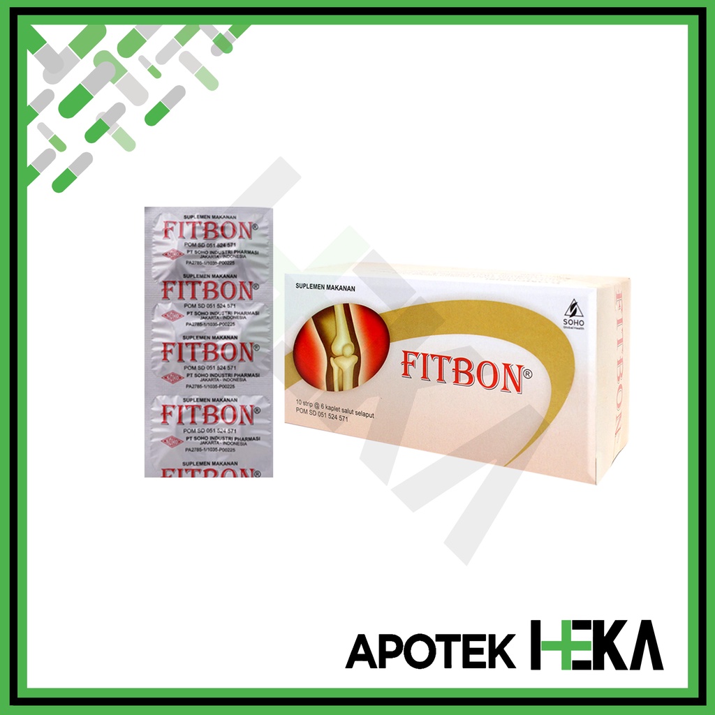 Fitbon Kapsul Box isi 10x6 Tablet - Menjaga Tulang dan Sendi (SEMARANG)