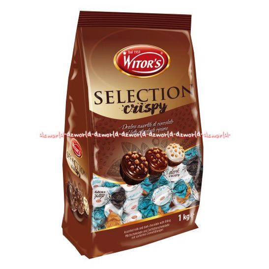 

TERLARIS WITOR'S GOLDEN 1KG CHOCOLATE GOLDEN SELECTION CRISPY COKELAT ISI KRIM MAKANAN & MINUMAN