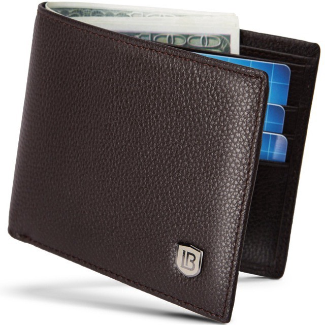 BOSTANTEN RFID Memblokir Dompet Pria Vintage Kulit Asli Dompet Pria