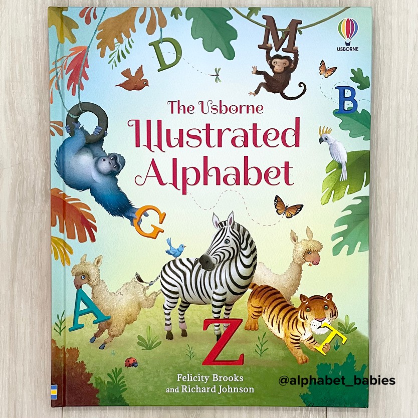 Usborne Illustrated Alphabet Board Book
