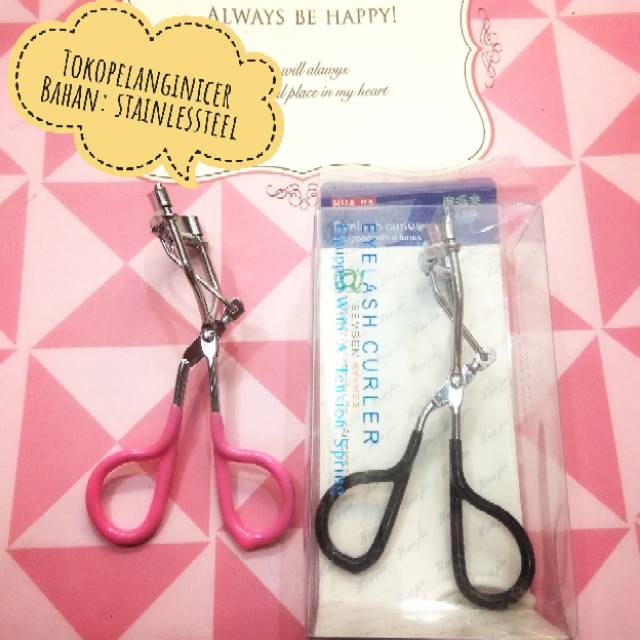 Pelentik Penjepit  bulu mata eyelash curler stainless steel - Jepit Bulu Mata