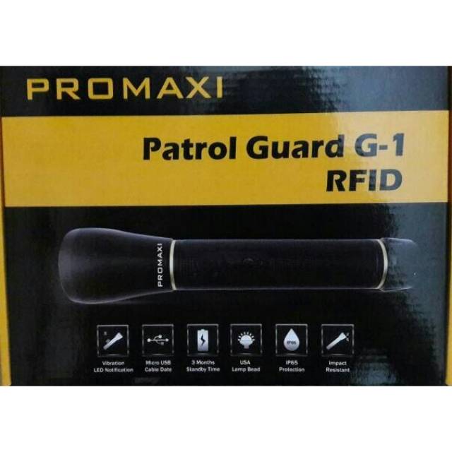 SECURITY CONTROL PROMAXI PATROL GUARD G-1 RFID / MOBILE TIME RECORDER G1 Absensi / ABSENSI SEKURITI