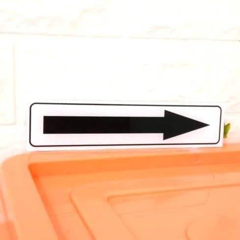 

SIGN AKRILIK K3 RAMBU PANAH HITAM UKURAN 5X20CM