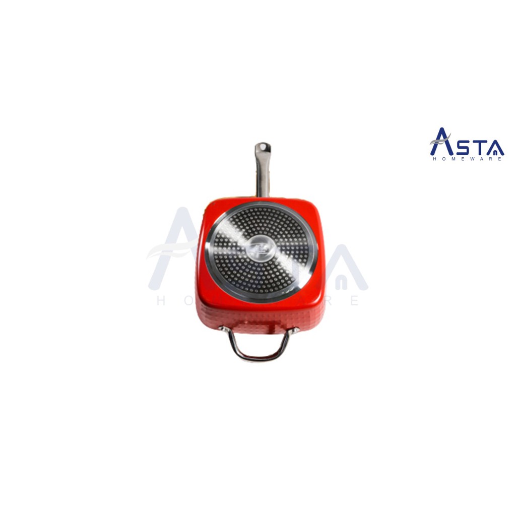 Panci Set Kotak - Panci Persegi - Square Pan With Lid 24 CM 6 IN 1 Asta U-Pan Diamond ASUP 01