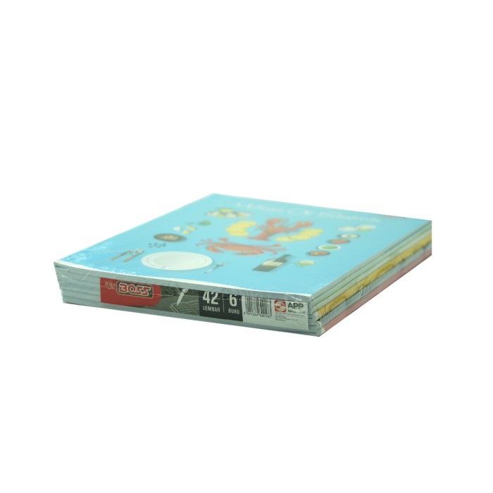 

Bergaransi Buku Tulis Big Boss 42 Lembar 6 Buku Per Pak Limited