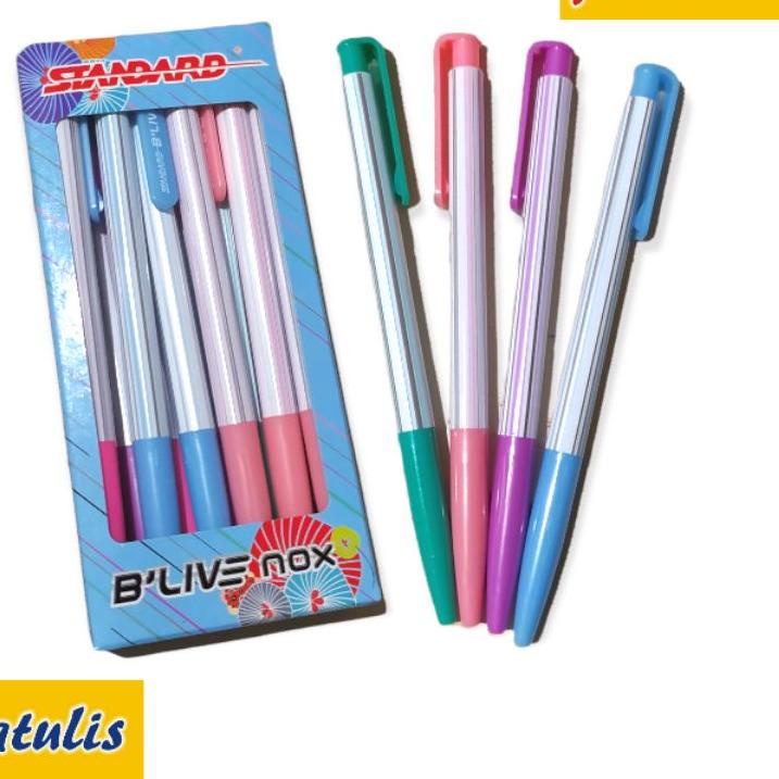 

Big Ramadhan⭐ Pulpen / Pena / Bolpen Standard B'Live Nox #Terbagus