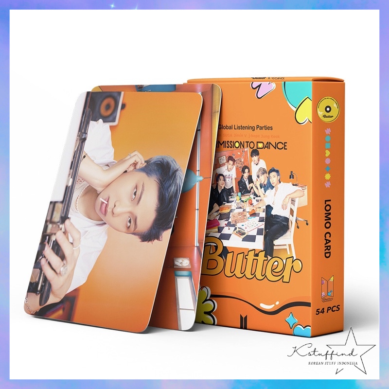 [kstuffind] BTS BUTTER CREAM PEACHES PHOTOCARD LOMO CARD PHOTO KARTU FOTO PC ARMY MURAH 54 PCS 54PCS