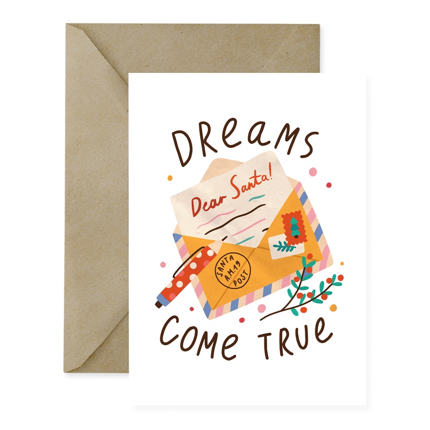 

Christmas Card / Kartu Ucapan Natal - Santa Post