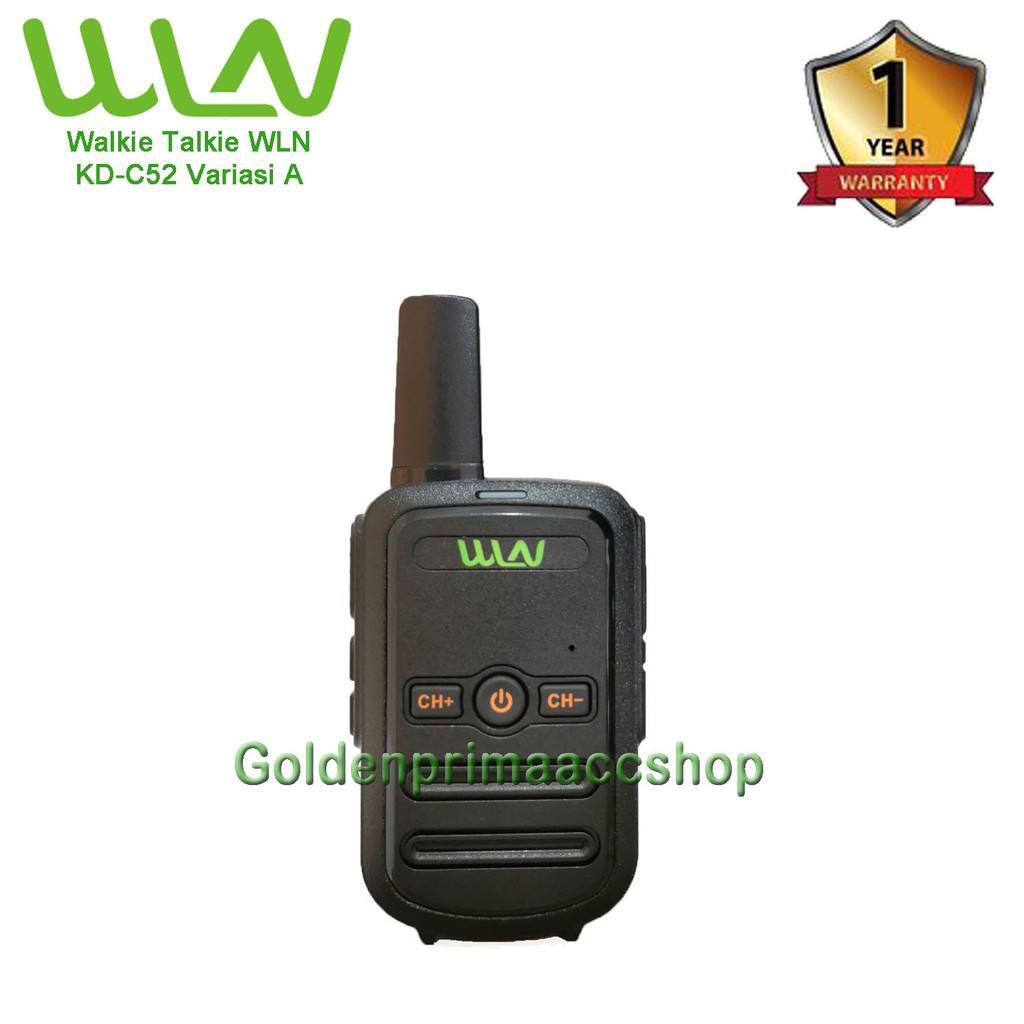 HT WLN KD-C52 HITAM (ISI 2 PCS) Tanpa Charger Desktop