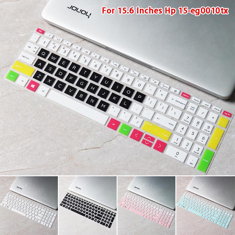 For 15.6 Inches Hp 15-eg0010tx Waterproof and Dustproof Ultra-thin Soft Silicone Laptop Keyboard Protective Cover