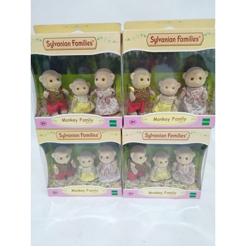 Monkey Family Sylvanian Families